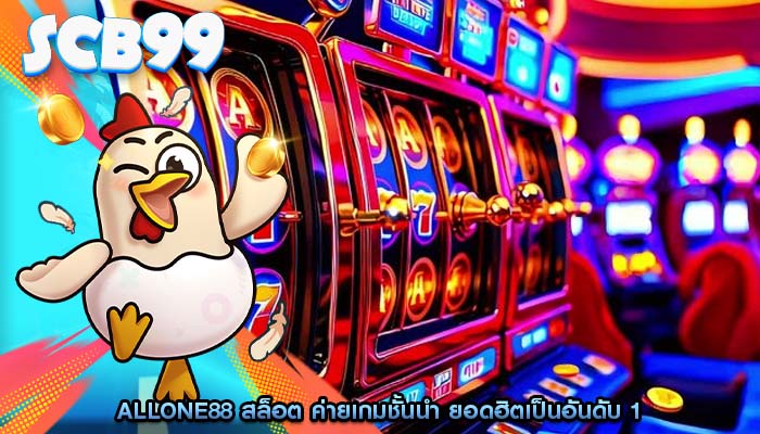 allone88 สล็อต ค่ายเกมชั้นนำ ยอดฮิตเป็นอันดับ 1